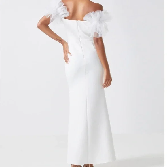 THEODORA OFF-THE-SHOULDER EVENING DRESS - Picture 5 of 11